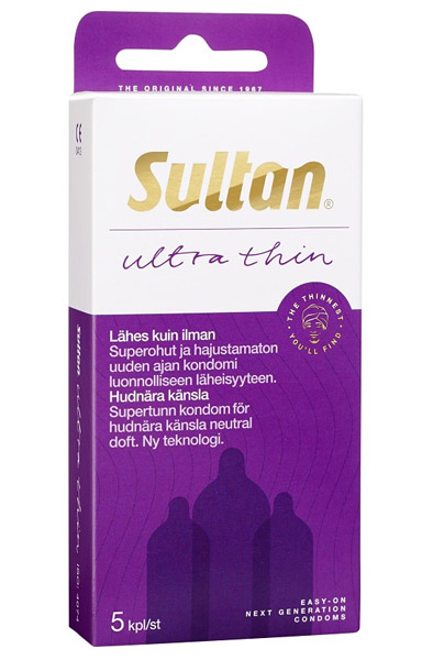 Sultan Ultra Thin 5 kpl/st Kondomer