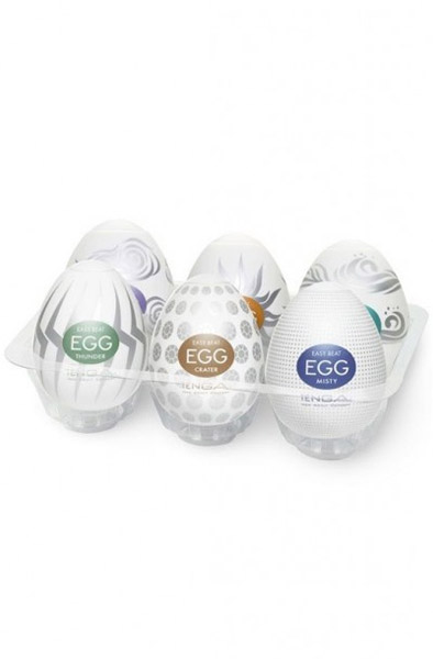 Tenga Easy Beat Egg Hard Boiled 6-Pack Onaniägg | | Intimast