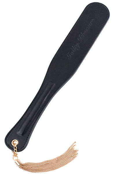 Guilty Pleasure Premium Paddle Black BDSM Paddel |  | Intimast