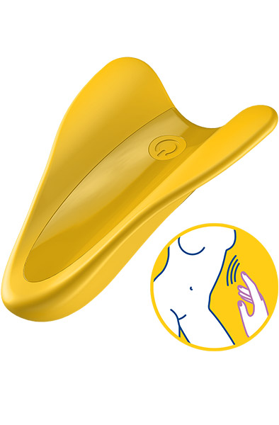 Satisfyer High Fly Finger Vibrator Yellow Klitorisvibrator | | Intimast