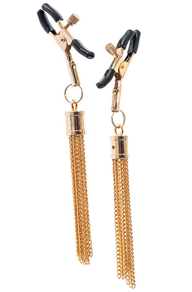 Premium Nipple Clamps With Tassle Bröstvårtsklämmor |  | Intimast