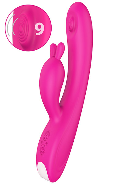 Vibes Of Love Tapping Bunny Magenta Rabbitvibrator | | Intimast