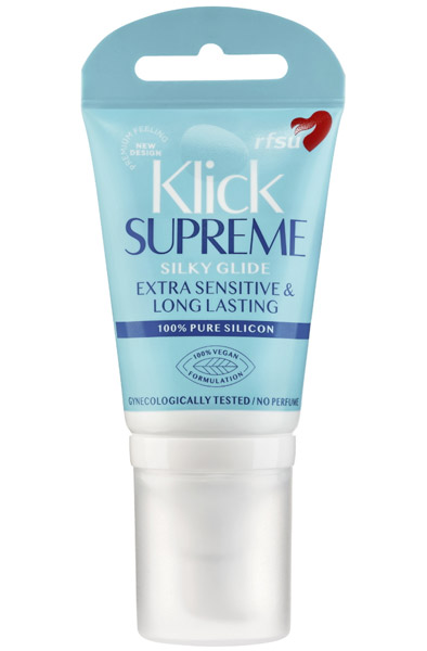 RFSU Klick Supreme Glide 40ml Silikonbaserat Glidmedel |  | Intimast