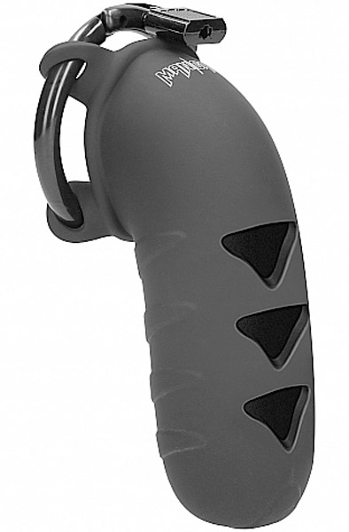 Mancage 09 Chastity Silicone Cock Cage Black Kyskhetsbur | | Intimast