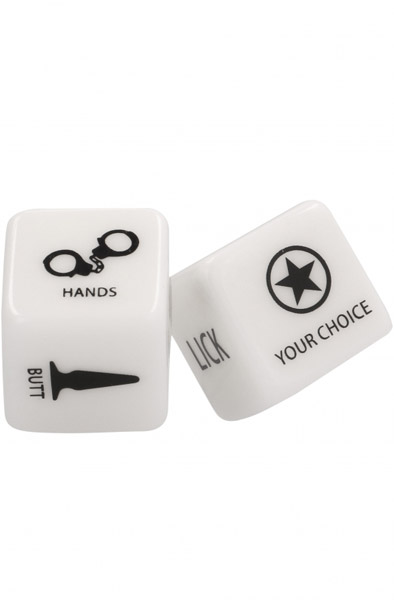 Shots BDSM Naughty Dice Black Tärningsspel | | Intimast