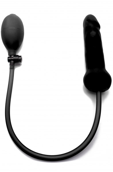 Shots Inflatable Silicone Dong Uppblåsbar dildo | | Intimast