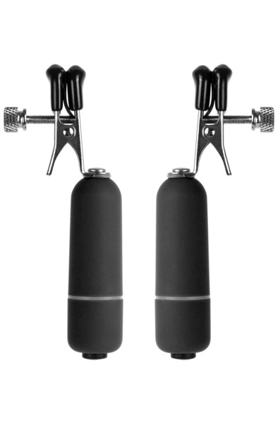 Shots Vibrating Nipple Clamps Vibrerande bröstklämmor | | Intimast