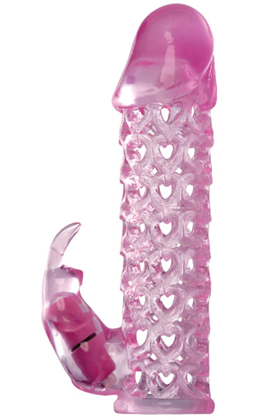 Pipedream Vibrating Couples Cage Pink Penisöverdrag med vibration | | Intimast