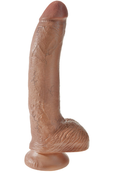 Pipedream King Cock With Balls Tan 26 cm Dildo | | Intimast