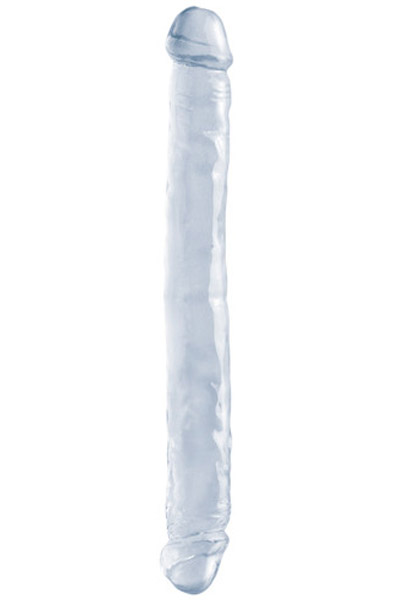 Pipedream Double Dong Clear 30 cm Dubbeldildo |  | Intimast