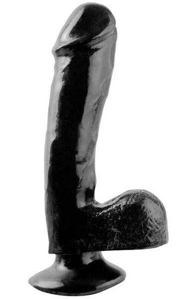Pipedream Dong With Suction Cup Black 19cm Dildo | | Intimast