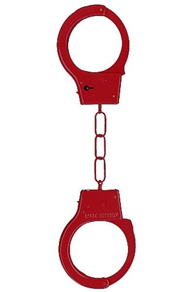 Shots Metal Handcuffs Red Handklovar | | Intimast