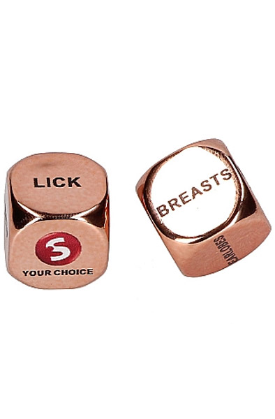 Shots Love Dice Rosé Gold Tärningsspel | | Intimast