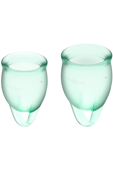 Feel Confident Menstrual Cup Light Green Menskoppar |  | Intimast