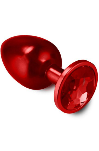 Deep Red Plug Small Analplugg metall |  | Intimast