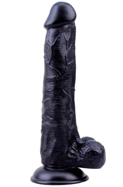 Black Veined Dong 25 cm Dildo |  | Intimast