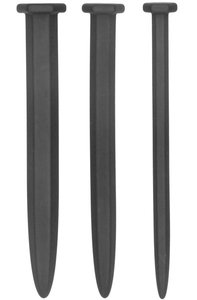 Silicone Rugged Nail Plug Set Urethral Sounding Dilator paket |  | Intimast