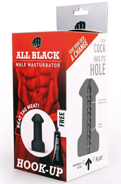 All Black Masturbator Hook-Up Masturbator |  | Intimast