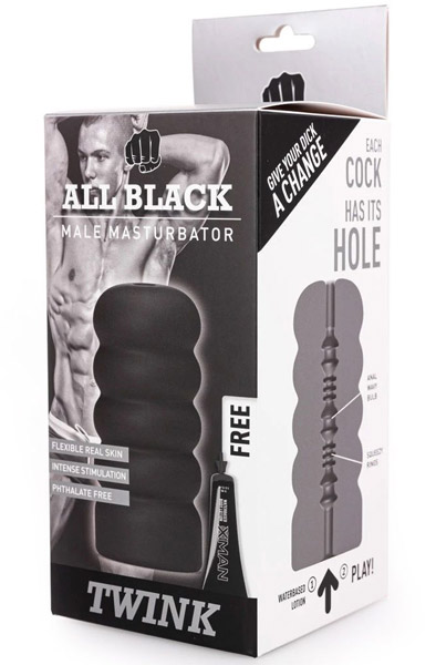 All Black Masturbator Twink Masturbator |  | Intimast