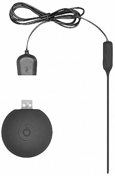 Silicone Rechargeable Vibrating Plug Remote Controlled Dilator med vibration |  | Intimast