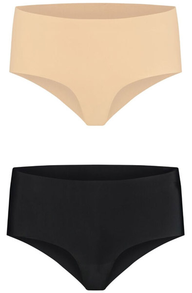 Bye Bra Invisible High Brief 2-pack XL Sömlösa trosor