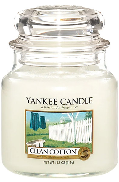 Yankee Candle Clean Cotton 411g Yankee Candle |  | Intimast