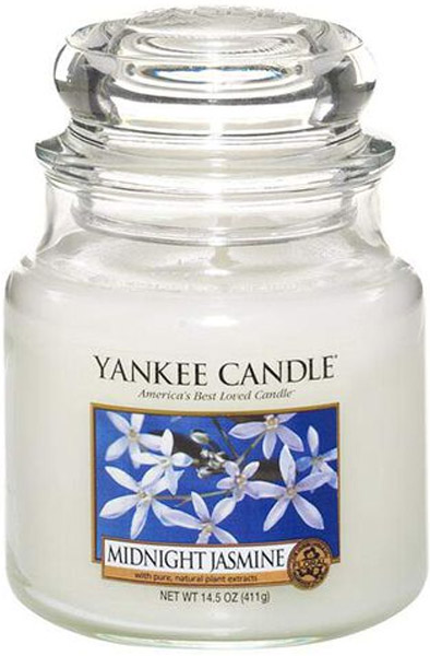 Alternativ bild 1 för Yankee Candle 1129551E, Rund, Beige, Kaprifol, Jasmin, Mandarin, 75 h, 1 styck