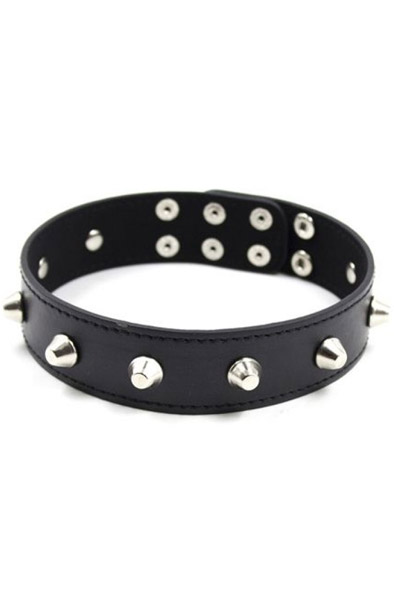 Spikes Collar Black Choker |  | Intimast
