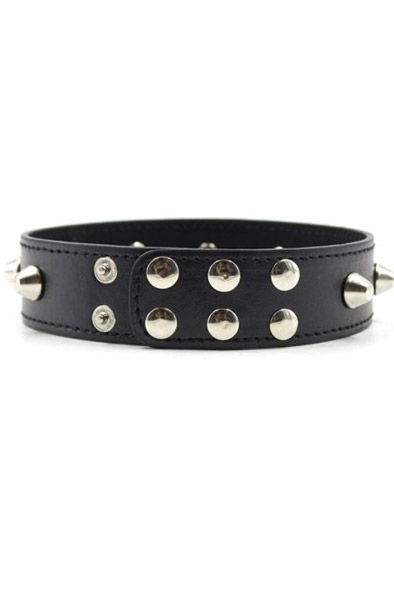Alternativ bild 1 för TOYZ4LOVERS Spikes Collar Choker - Svart