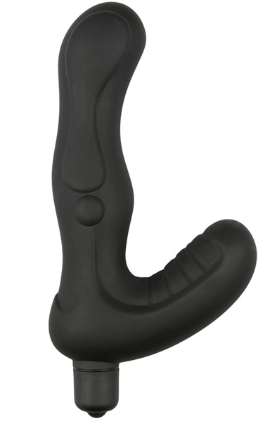 Easytoys Black Silicone Perineum Tickler Prostatavibrator | | Intimast