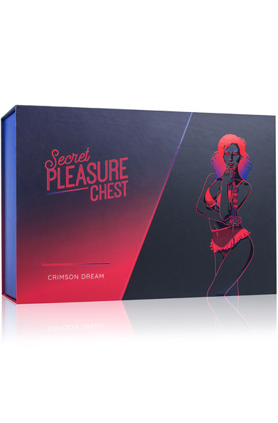 Alternativ bild 1 för Secret Pleasure Chest Crimson Dream Bondage paket