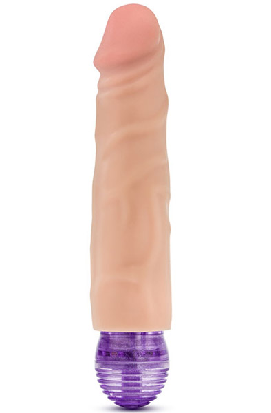 X5 Plus The Little One Beige 13,5 cm Dildo med vibrator | | Intimast