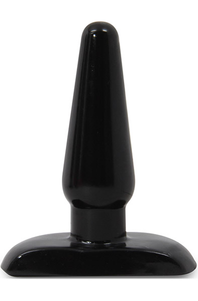 Hard Steel Plug Small Black Analplugg | | Intimast