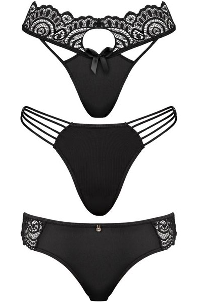 Underneath Coco Thong Set of 3 L/XL Trosor |  | Intimast