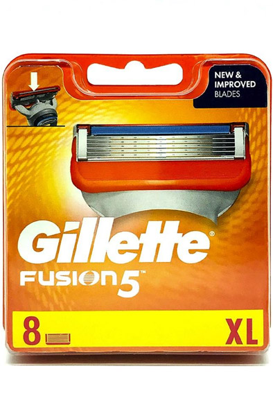 Gillette Fusion5 8-pack Gillette rakblad |  | Intimast