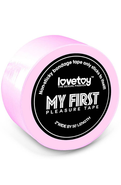 Lovetoy Non-Sticky Bondage Tape Pink 15m Bondage tejp | | Intimast