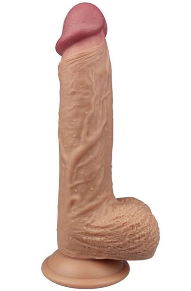 Lovetoy Dual-Layered Silicone Dildo 21,5 cm Dildo | | Intimast