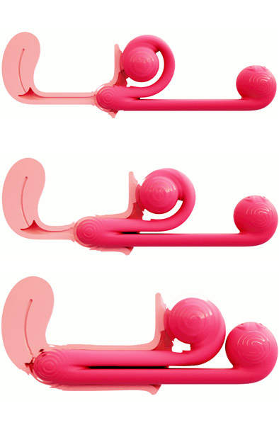 Alternativ bild 1 för Snail Vibe Rörlig Vibrator - Rosa
