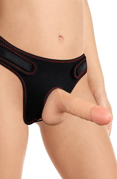 Lovetoy Easy Strapon Set 18 cm Strap-on med sele | | Intimast