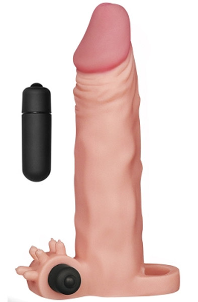 Pleasure X-Tender Vibrating Penis Sleeve Penisförlängare/Sleeve med vibrator | | Intimast
