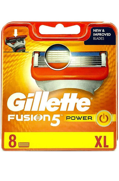 Gillette Fusion5 Power 8-pack Gillette rakblad |  | Intimast