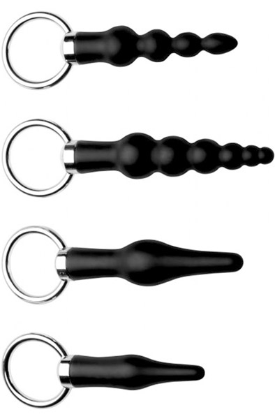 Master Series Anal Ringed Rimmer Set Analpluggar paket | | Intimast