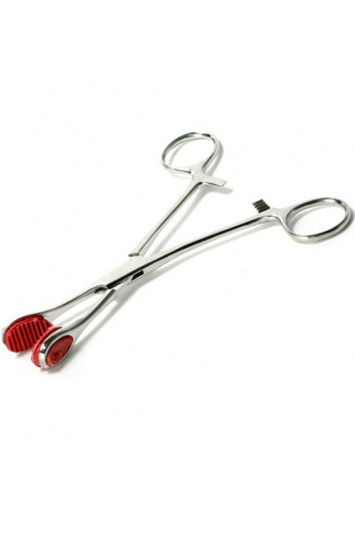 Master Series Forceps With Rubber Tips Tweezer | | Intimast