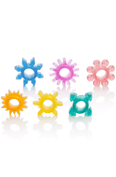 Cal Exotics Senso 6-pack Penisringar paket |  | Intimast