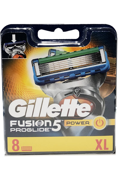 Gillette Fusion5 ProGlide Power 8-pack Gillette rakblad |  | Intimast