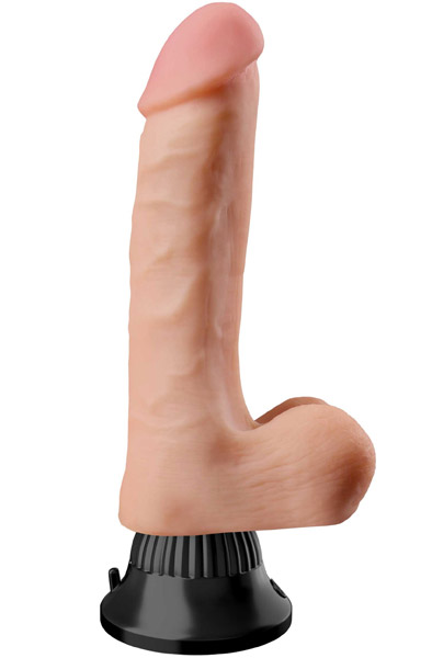 Pipedream Real Feel Deluxe 22 cm Dildo med vibrator | | Intimast