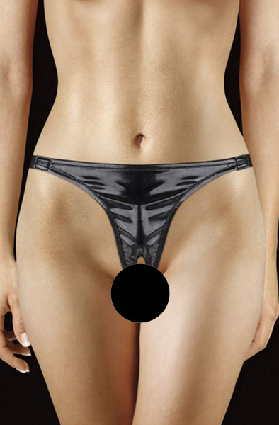 Shots Adjustable Panty Black O/S Trosvibrator | | Intimast