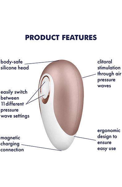 Alternativ bild 1 för Satisfyer PRO Delux