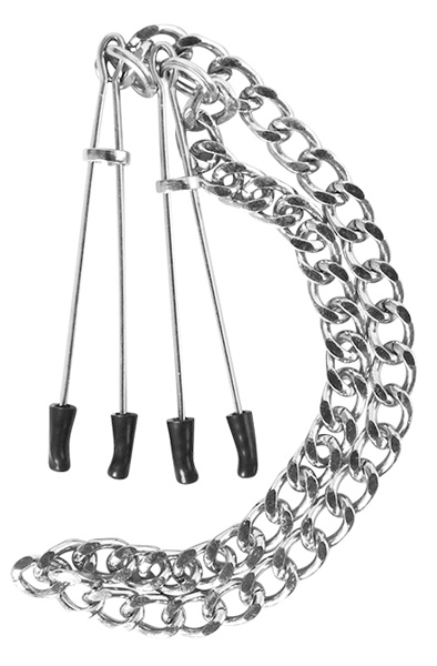 Guilty Pleasure Nipple Tweezers Bröstklämmor med kedja |  | Intimast