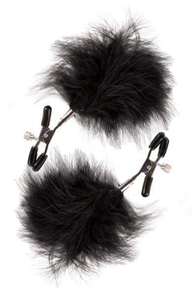 Guilty Pleasure Feathered Nipple Clamps Bröstvårtsklämmor |  | Intimast